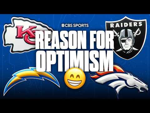 One reason each AFC West team should be optimistic entering 2026 season