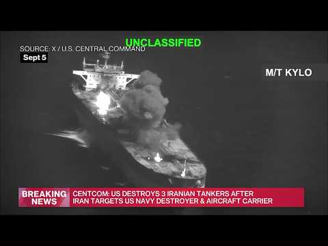 US Strikes Iranian Tankers After Attack on US Warships