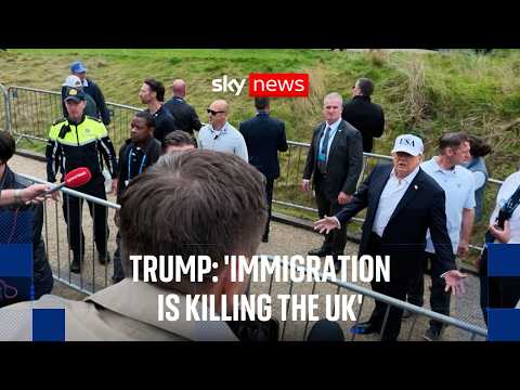 Trump ‘would love to see’ unified Ireland