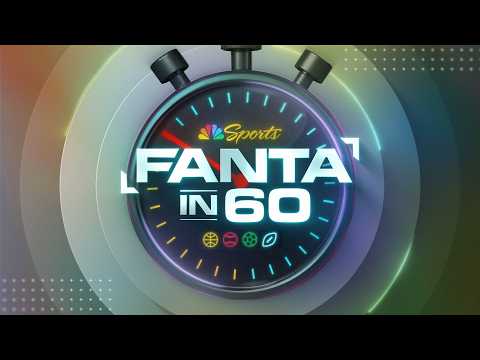 LIVE: Fanta in 60 | 9/14/2026 | NBC Sports