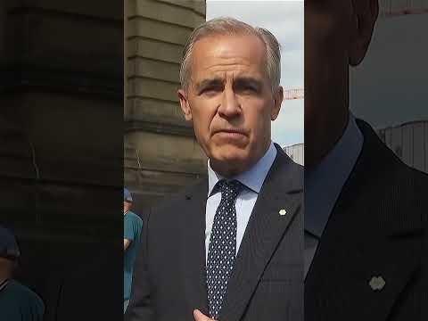Carney SLAMS US Over Trade Talks: ‘Stop Trying To Be Tough’ #shorts