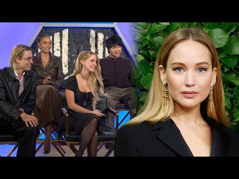 Jennifer Lawrence Playfully TROLLS New Hunger Games Cast