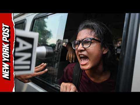 Indian Police Detain Prominent Student Leader During Tense ‘Cockroach’ Movement Protest