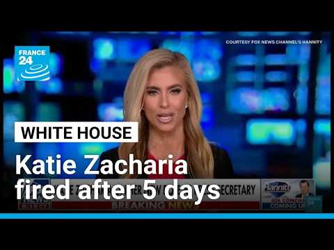 Trump’s new press secretary out after less than week • FRANCE 24 English