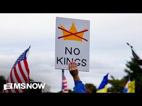 No Kings day rallies underway across the U.S. with key focus on voting