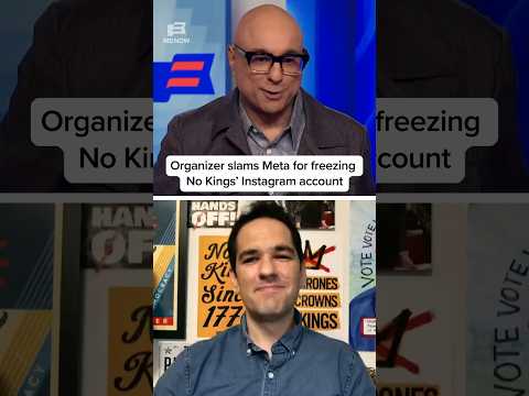 Organizer slams Meta for freezing No Kings’ Instagram account