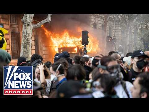 France in FLAMES: Escalation grips Paris as anti-government riots rage