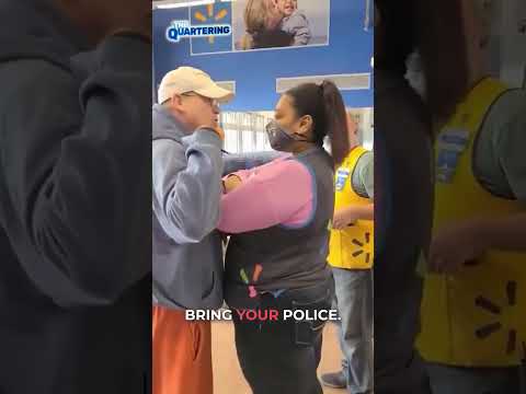 Walmart Customer Accuses Store Employees Of Serving Satan #Walmart #Confrontation #PublicFreakout #C