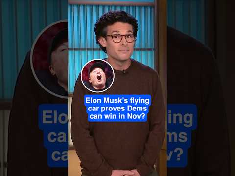Elon Musk’s flying car proves Dems can win in Nov?