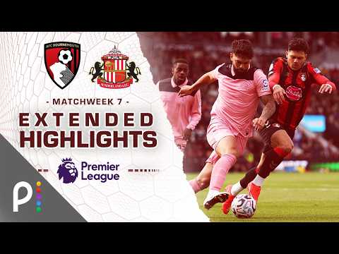 Bournemouth v. Sunderland | PREMIER LEAGUE HIGHLIGHTS | 10/18/2026