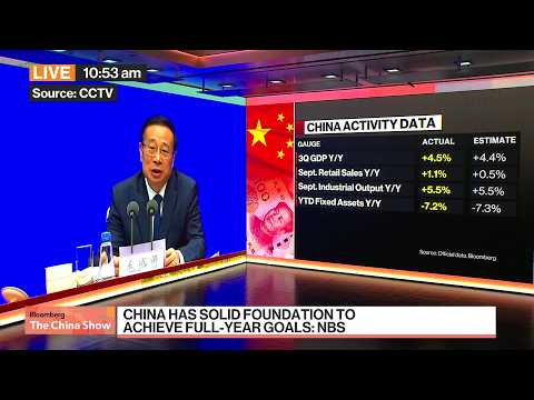 China’s Growth Rebounds While Home-Price Slump Eases