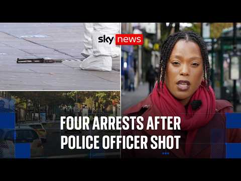 Two men and two women arrested after police officer injured in Nottingham