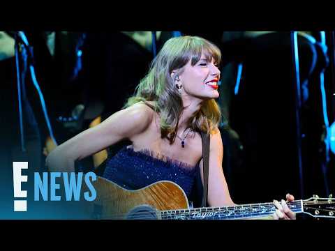 Taylor Swift Performs at Gala With Kim Kardashian & Connor Storrie | E! News