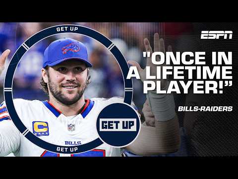 Rex Ryan PRAISES Josh Allen after the Bills beat the Raiders 🔥 | Get Up