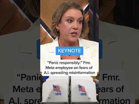 ‘Panic responsibility’: Fmr. Meta employee on fears of A.I. spreading misinformation