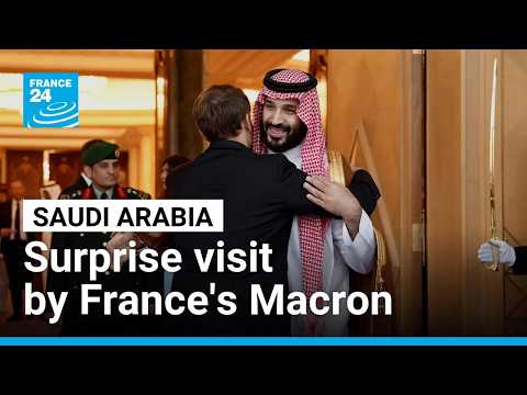 French President Macron lands in Saudi Arabia on surprise ‘solidarity’ visit • FRANCE 24 English