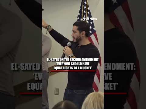 El-Sayed on the Second Amendment: ‘Everyone should have equal rights to a musket’ #shorts #politics