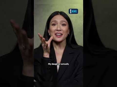 Constance Wu’s daughter might have the best Halloween costume idea: Rosé! 🖤🩷