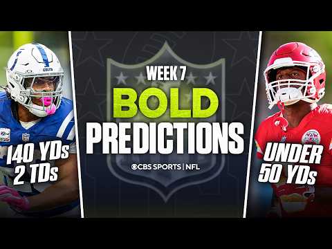 NFL Week 7 BOLD Predictions: Kenneth Walker under 50 rushing yds, Jonathan Taylor HUGE game, & More