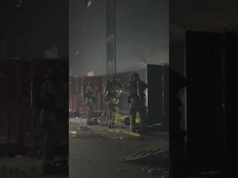 Terrifying Eyewitness Footage Captures Massive Blast Lighting Up Kyiv Sky #shorts