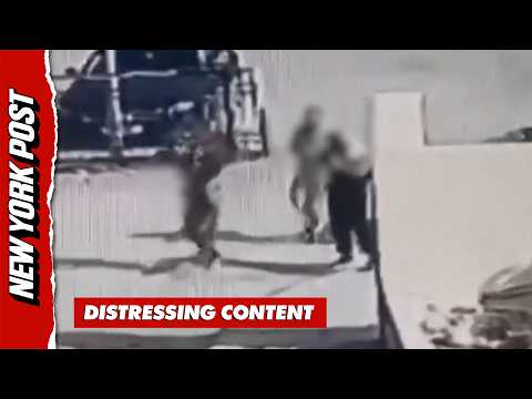 Security Camera Captures Gunmen Opening Fire During Church Funeral in Jordan
