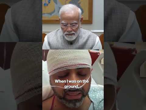 Flydubai Pilot Recalls Cockpit Attack in Meeting With Modi: ‘Fighting For My Life’ #shorts