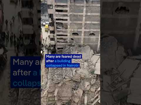 Multi-story building collapses in Nairobi | DW News