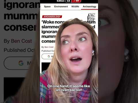 Scottish museum branded ‘woke’ after reportedly removing mummies for consent concerns #shorts