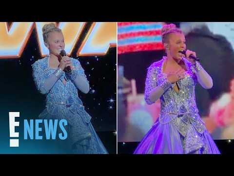JoJo Siwa STUNS Audience With Emotional Glitter-Filled Performance | E! News