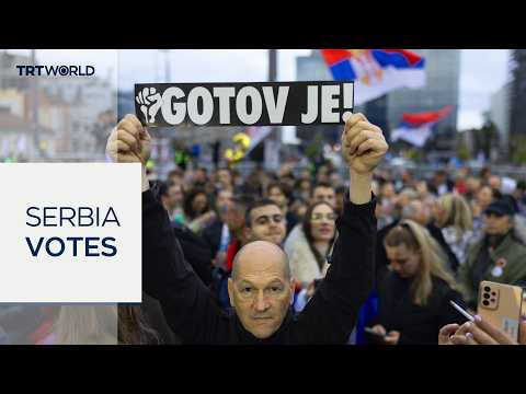 Serbia faces pivotal election amid growing unrest