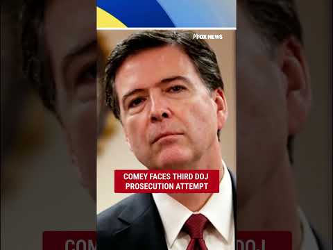 Comey facing THIRD prosecution attempt by DOJ #shorts