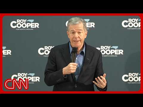Roy Cooper campaigns in NC, 1 week out from Election Day