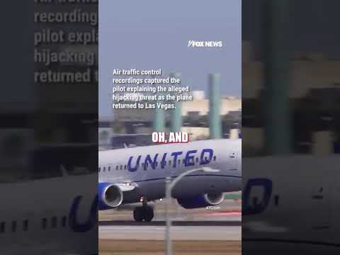 United flight LOCKED DOWN over alleged hijacking threats