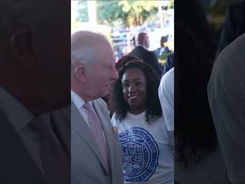 King Charles Makes Historic Return to Bahamas 53 Years After Independence #shorts