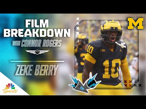 Zeke Berry’s disruptiveness provides spark for Michigan Wolverines | Big Ten Film Breakdown