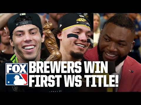 Brewers Win FIRST-EVER World Series Title! Jeter, Papi & A-Rod REACT to Historic Postseason Run