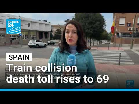 Spain train crash death toll rises to 69, emergency crews continue operations • FRANCE 24 English