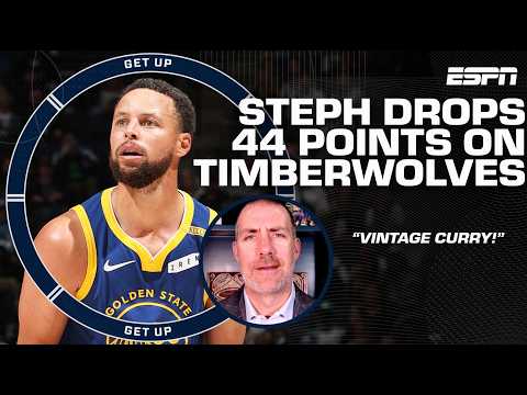 ‘Vintage Curry’ – Tim MacMahon reacts to Steph’s impressive 44-PT night 😤 | Get Up YouTube Exclusive