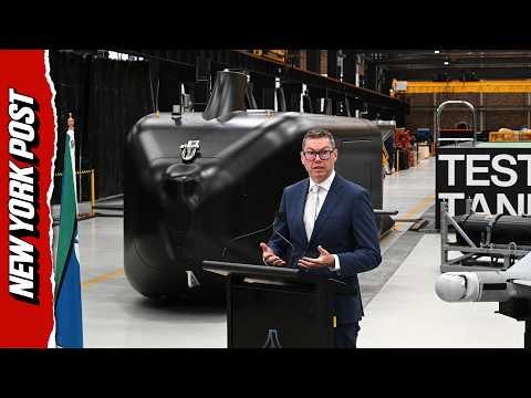 Anduril’s Futuristic ‘Ghost Shark’ Drone Submarine Takes to the Water in Australia