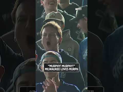 Milwaukee chants for their skipper, Pat Murphy (via WITI)