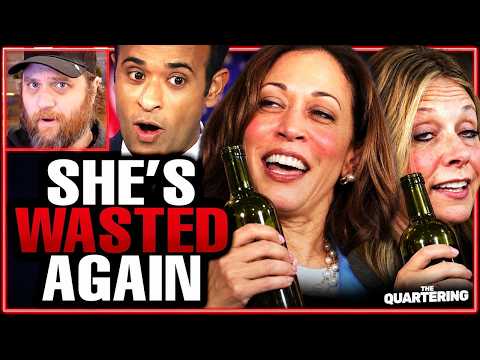Democrat DRUNK On Stage AGAIN! Amy Action & Kamala Harris ROASTED