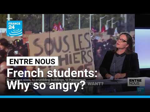 French students: What do they want? • FRANCE 24 English