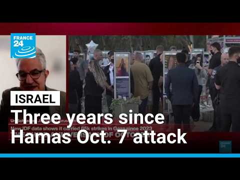 Israel marks three years since Hamas’s October 7 attack • FRANCE 24 English