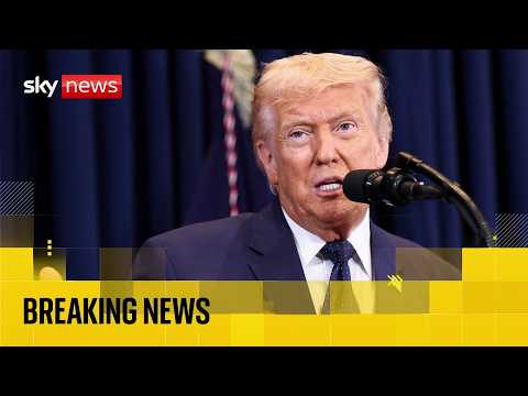 Trump makes Oval Office announcement