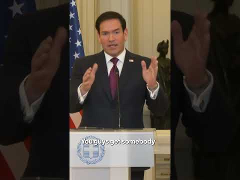 Rubio SLAMS Reporter For Asking a Question ‘Based on Something That is False’ #shorts