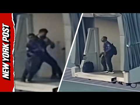 Jet Bridge Clash: Passenger Fights With Security Worker After Missing Indonesian Flight