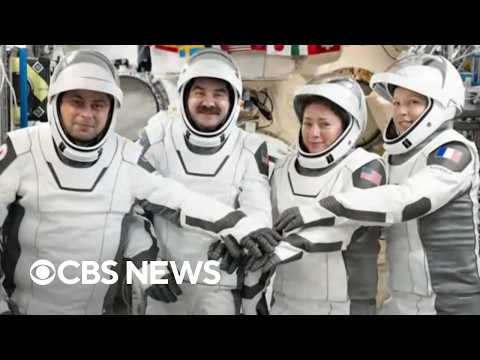 NASA SpaceX Crew-12 returns to Earth after 8 months in space
