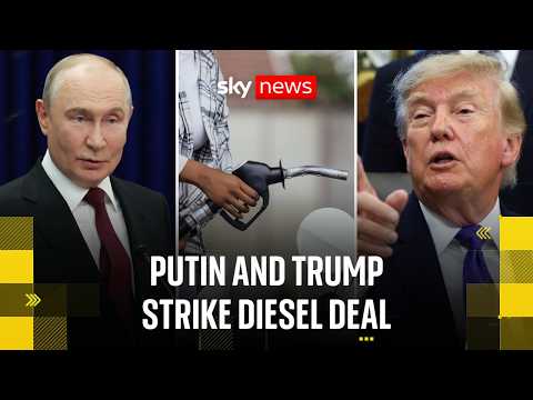Trump says Putin will give US 300,000 tons of diesel ahead of midterms