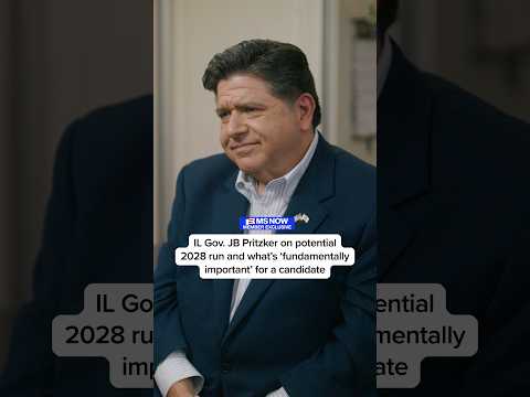IL Gov. JB Pritzker on potential 2028 run and what’s ‘fundamentally important’ for a candidate
