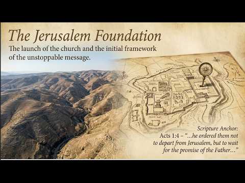 THE LAUNCH OF THE GOSPEL–The Jerusalem Foundation